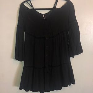 Loose long sleeve dress